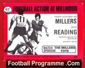 Rotherham United v Reading 1978