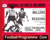 Rotherham United v Reading 1978