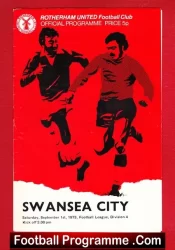 Rotherham United v Swansea City 1973