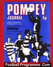 Portsmouth v Birmingham City 1971