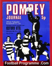 Portsmouth v Oxford United 1971