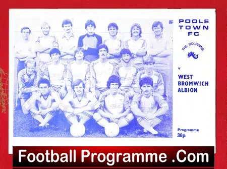 Poole Town v WBA 1982 - George Best played for Poole - Image 2