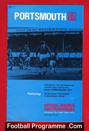 Portsmouth v Birmingham City 1969