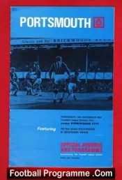 Portsmouth v Birmingham City 1969