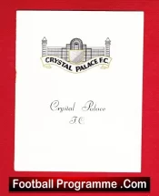 Crystal Palace v Middlesbrough 1964