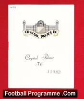 Crystal Palace v Bolton Wanderers 1966