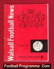 Walsall v Leyton Orient 1961