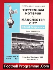 Tottenham Hotspur v Manchester City 1969