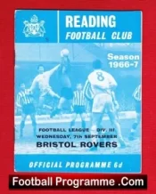 Reading v Bristol Rovers 1966