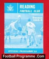 Reading v Swansea Town 1966