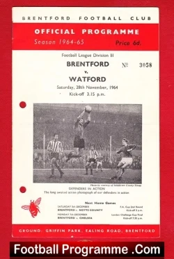  ✅Brentford v Southend United 1964 Brentford v Southend United 1964 Football Programme .COM Football Programmes Memorabilia Football Programme .COM Football Programmes Memorabilia