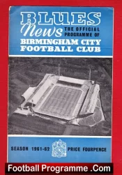 Birmingham City v Nottingham Forest 1961