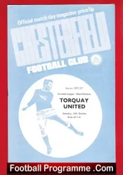 Chesterfield v Torquay United 1971
