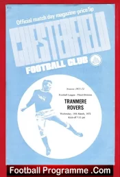 Chesterfield v Tranmere Rovers 1972