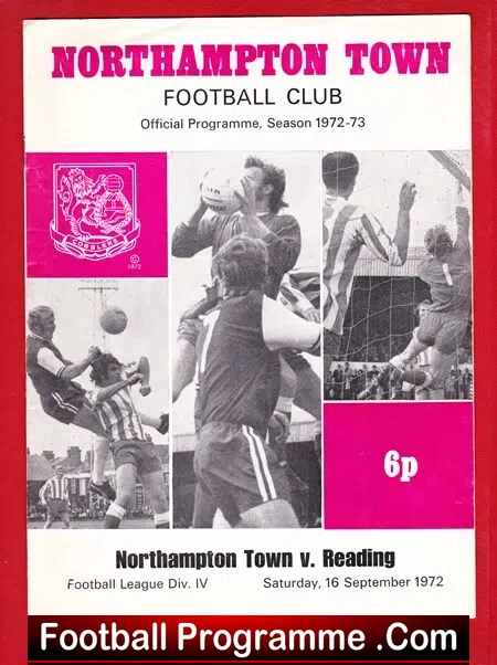 Northampton Town v Reading 1972 - Image 2