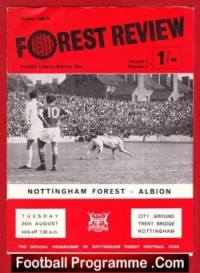 Nottingham Forest v WBA 1969