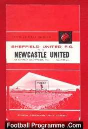 Sheffield United v Newcastle United 1965