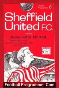 Sheffield United v Newcastle United 1967