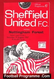 Sheffield United v Nottingham Forest 1967