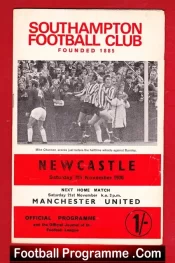 Southampton v Newcastle United 1970