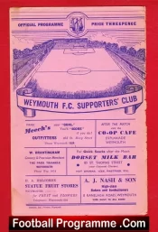 Weymouth v Tunbridge Wells 1952