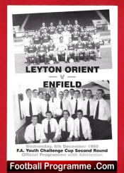 Leyton Orient v Enfield 1995 – FA Youth Cup