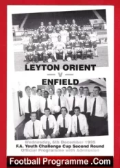 Leyton Orient v Enfield 1995 – FA Youth Cup