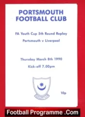 Portsmouth v Liverpool 1990 – FAYC Youth Cup
