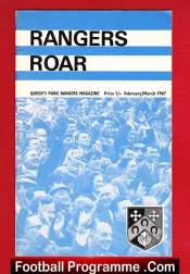 Queens Park Rangers Football Handbook Magazine Rangers Roar 1967
