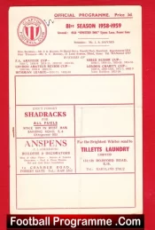 Clapton v Walthamstow Avenue 1958