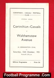 Corinthian Casuals v Walthamstow Avenue 1951