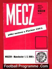 Widzew Lodz v Manchester United 1980 – Polish Poland