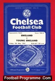 England v Young England 1961 – Representative Game at Chelsea