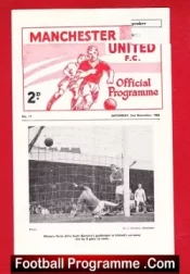 Manchester United v Liverpool 1963 – Reserve Match