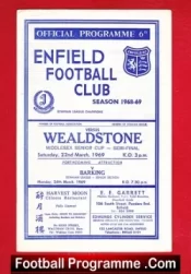 Enfield v Wealdstone 1969 – Senior Cup Semi Final