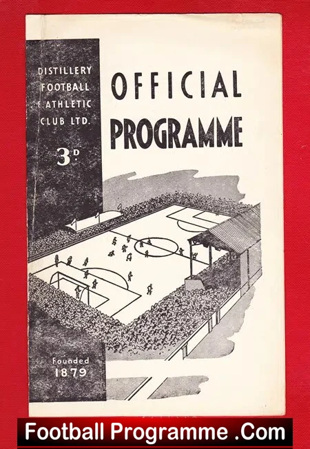 Distillery v Coleraine 1958 - Man Utd Munich Disaster Tribute - Image 2