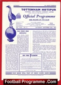 Tottenham Hotspur v Manchester United 1953