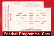Manchester United v WBA 1957 – Bobby Charlton Reserves Game