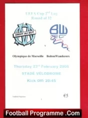 Olympic Marseille v Bolton Wanders 2006 – UEFA Cup Pirate Issue