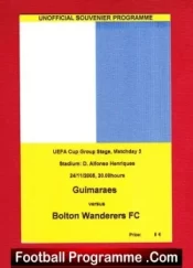 Guimaraes v Bolton Wanders 2005 – UEFA Cup Pirate Issue