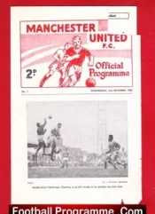 Manchester United v Manchester City 1963 – Reserve Match George Best
