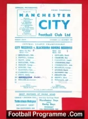 Manchester City v Blackburn Rovers 1969 – Reserves Match