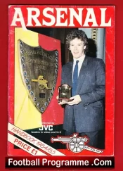 Arsenal Football Supporters Handbook 1984 – 1985