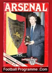 Arsenal Football Supporters Handbook 1984 – 1985