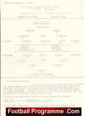  ✅Cheshunt v Harris Lebus 1954 – Senior Cup Semi Final Cheshunt v Harris Lebus 1954 Senior Cup Semi Final Football Programme .COM Football Programmes Memorabilia Football Programme .COM Football Programmes Memorabilia
