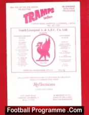 South Liverpool v Wigan Athletic 1974