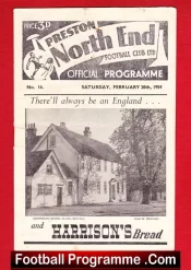 Preston North End v Ipswich Town 1954