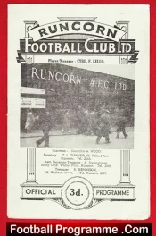 Runcorn v Northwich Victoria 1961