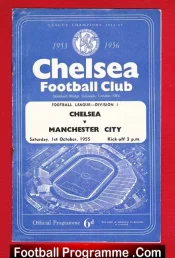 Chelsea v Manchester City 1955