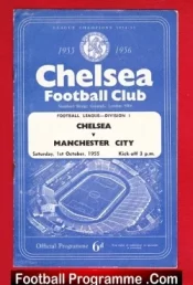 Chelsea v Manchester City 1955